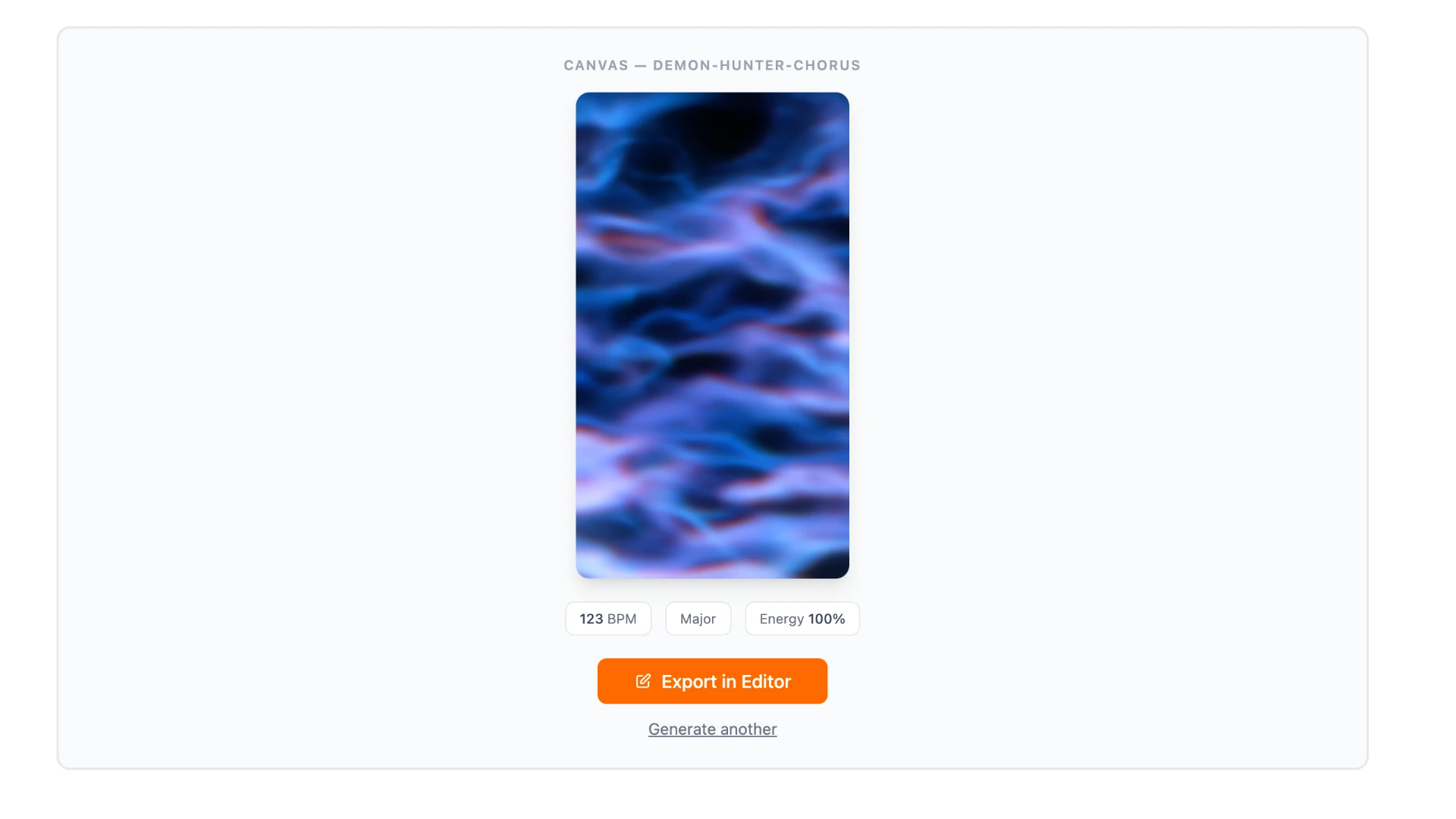 Spotify Canvas video preview — looping 9:16 AI generated video ready to download